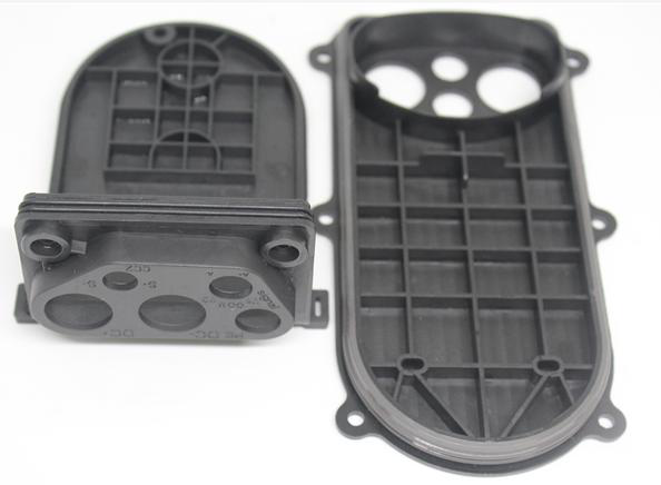 LSR overmolded plastic part