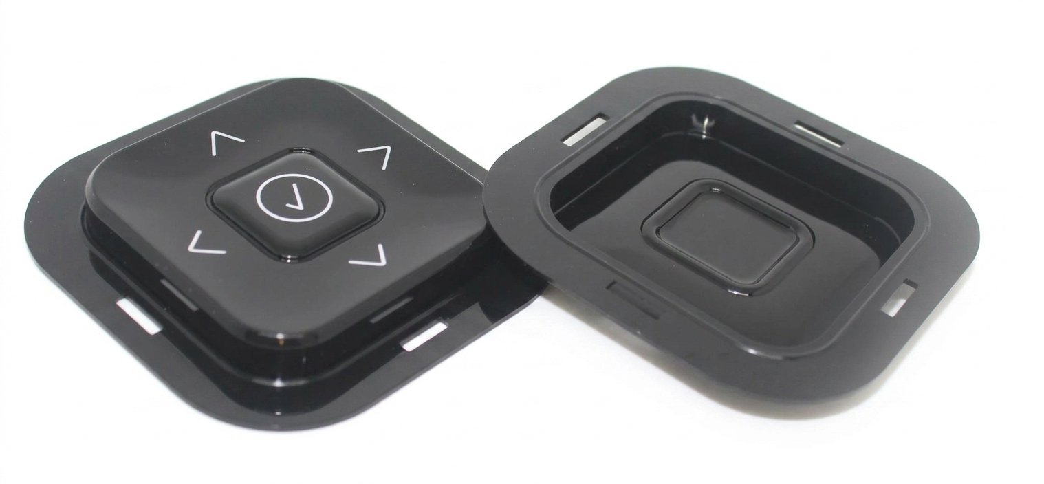 Silicone rubber button